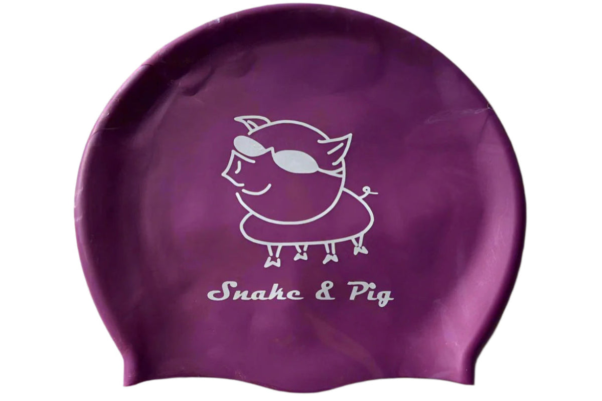 Small braid cap - purple