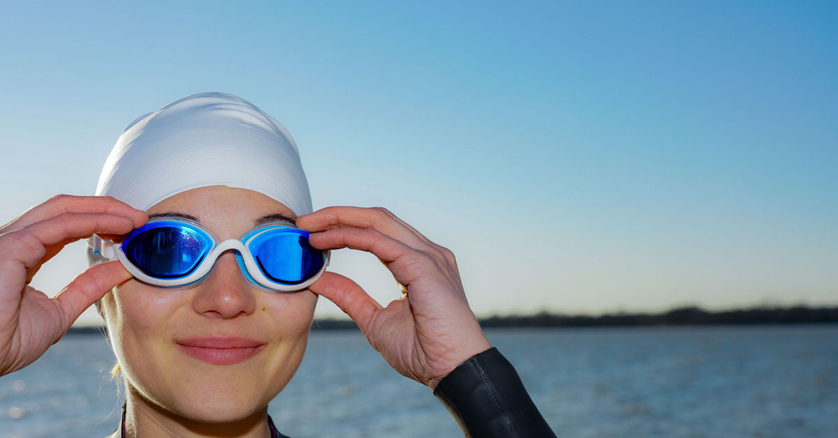 Snake & Pig makes very comfortable swim goggles for triathletes and masters swimmers